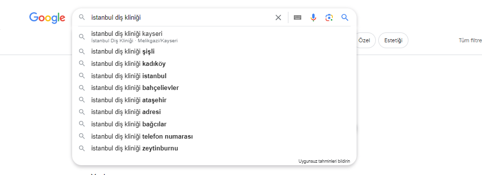 Yerel Arama Ornegi Doktorlar için SEO Yerel Arama Ornegi Doktorlar için SEO
