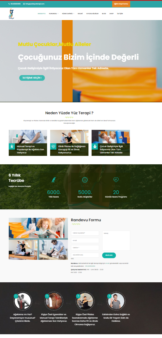 Psikoloji klinigi ornek web sitesi Psikologlar İçin Web Sitesi Tasarımı Psikoloji kliniği örnek web sitesi