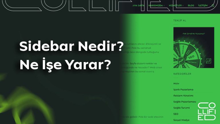 Sidebar Nedir, Ne İşe Yarar? Sidebar Nedir_ Ne İşe Yarar__