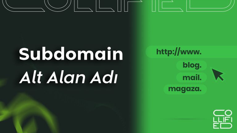 Subdomain (Alt Alan Adı) Subdomain Alt Alan Adı
