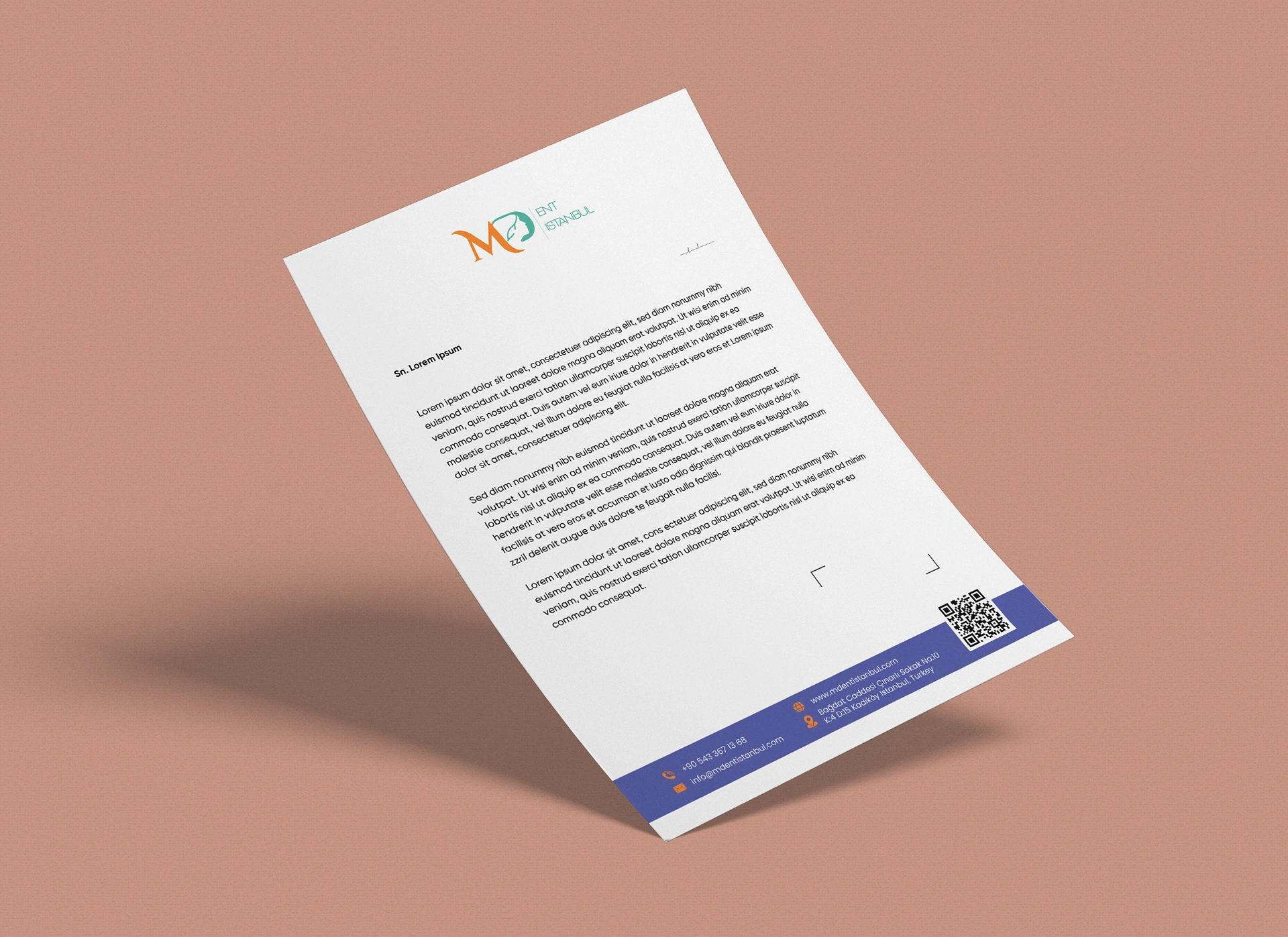 MD ent Antetli 1 Briefpapier & Rezepte für Ärzte und Kliniken