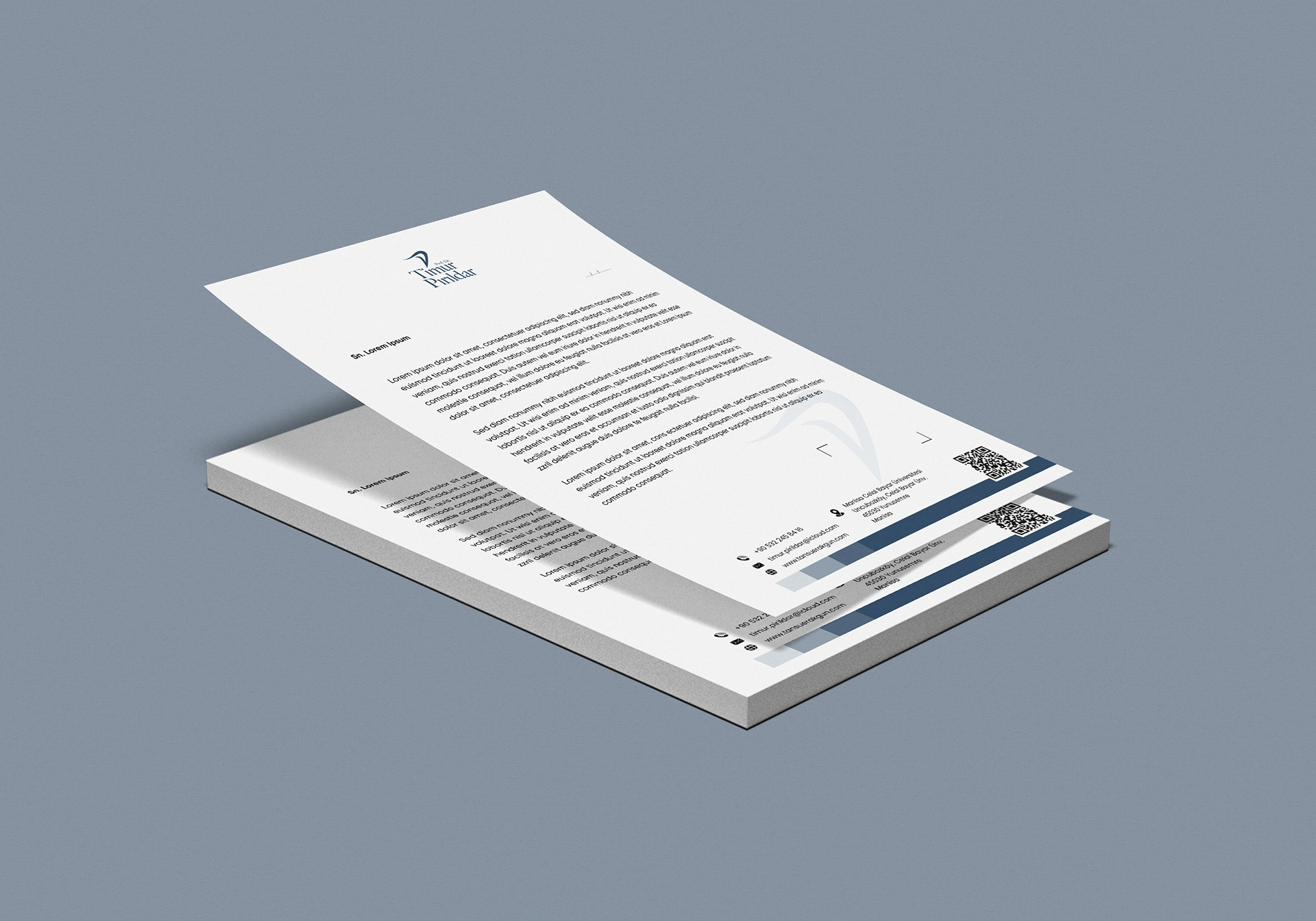 Timur Pirildar Antetli 1 Briefpapier & Rezepte für Ärzte und Kliniken