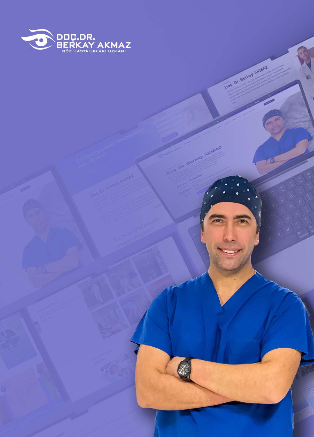 berkayakmaz portfolyo dikey ana sayfa şablon