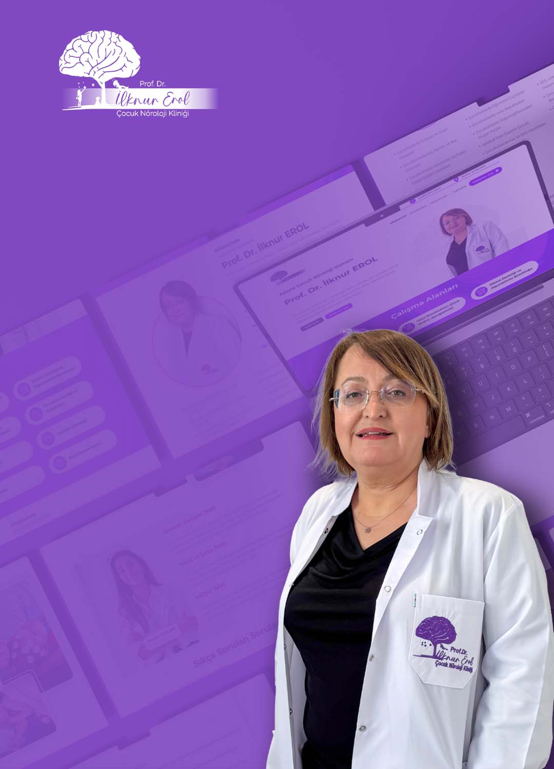 ilknurerol portfolyo dikey ana sayfa şablon